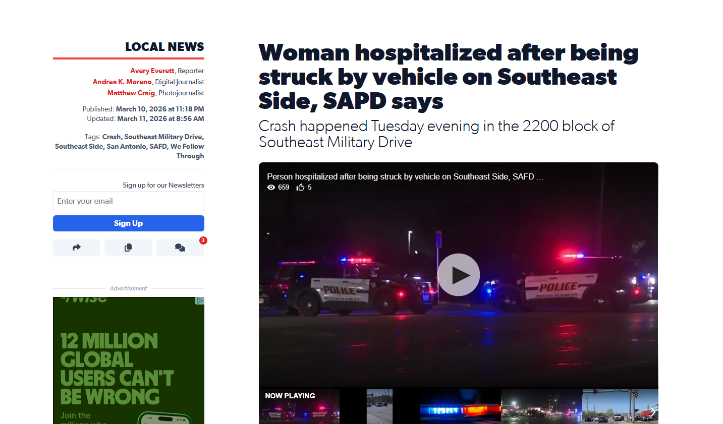 Accident cases in Corpus Christi